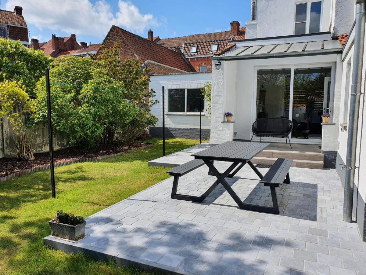 브뤼헤 Trendy, Authentieke Woning Met Groot Terras En Tuin 빌라 외부 사진