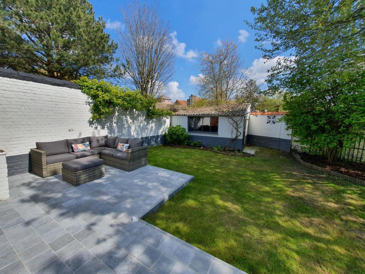 브뤼헤 Trendy, Authentieke Woning Met Groot Terras En Tuin 빌라 외부 사진