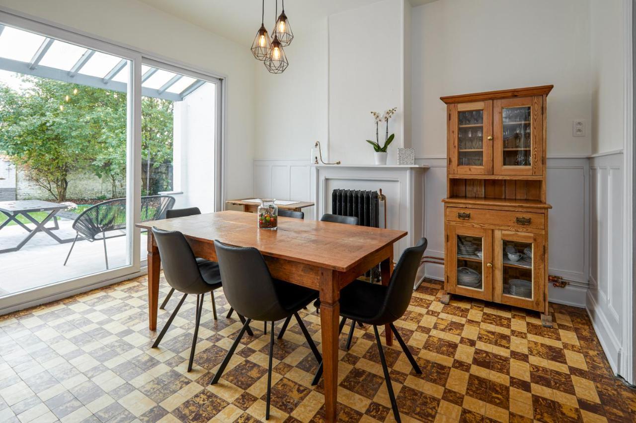 브뤼헤 Trendy, Authentieke Woning Met Groot Terras En Tuin 빌라 외부 사진